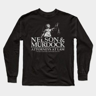 Nelson & Murdock Attorneys At Law (Variant) Long Sleeve T-Shirt